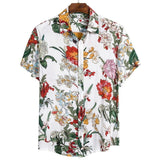Tropical Loose Fit Button Down S/S