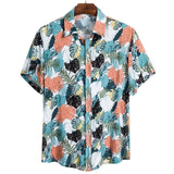 Tropical Loose Fit Button Down S/S