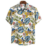 Tropical Loose Fit Button Down S/S