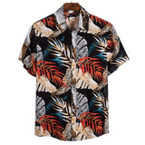 Tropical Loose Fit Button Down S/S