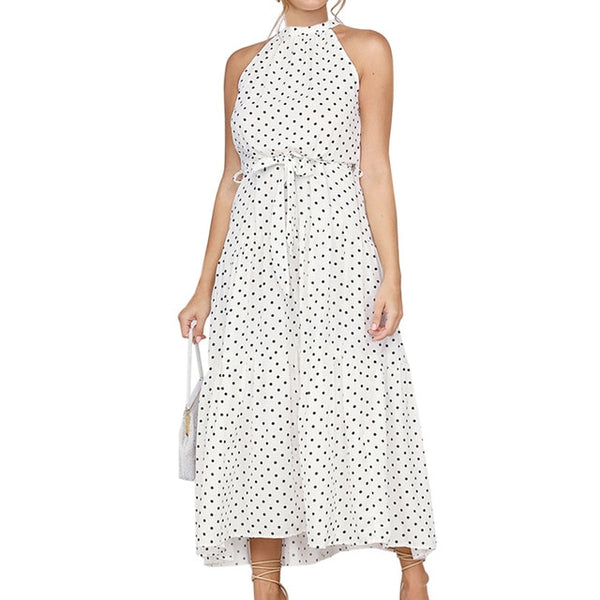 Off Shoulder A-Line Dress