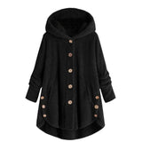 Heavyweight Fleece Hooded Coat