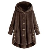 Heavyweight Fleece Hooded Coat