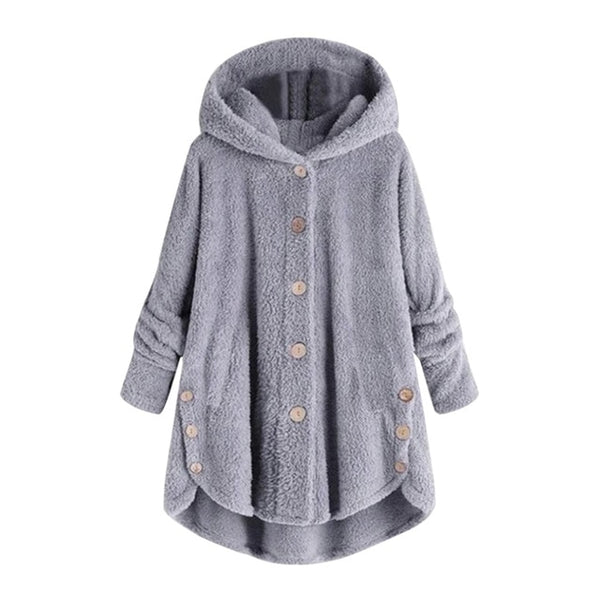 Heavyweight Fleece Hooded Coat