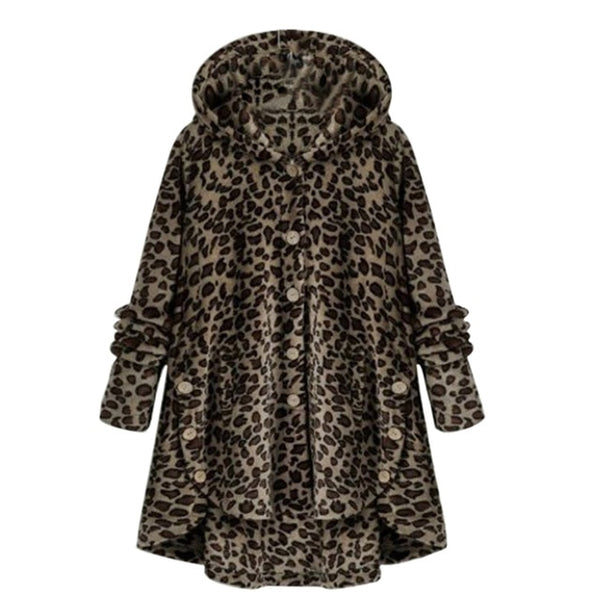 Heavyweight Fleece Hooded Coat