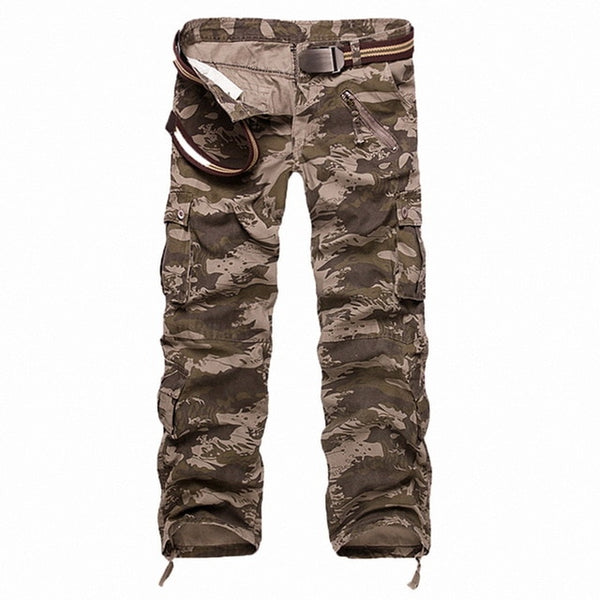 Loose Fit Multi-Pocket Cargo Pants