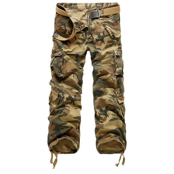 Loose Fit Multi-Pocket Cargo Pants